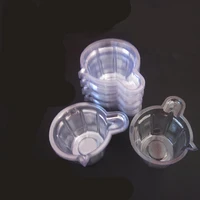 100pcs disposable plastic medium transparent dipstick pregnancy test urine cup assay reagent containers petri dishes