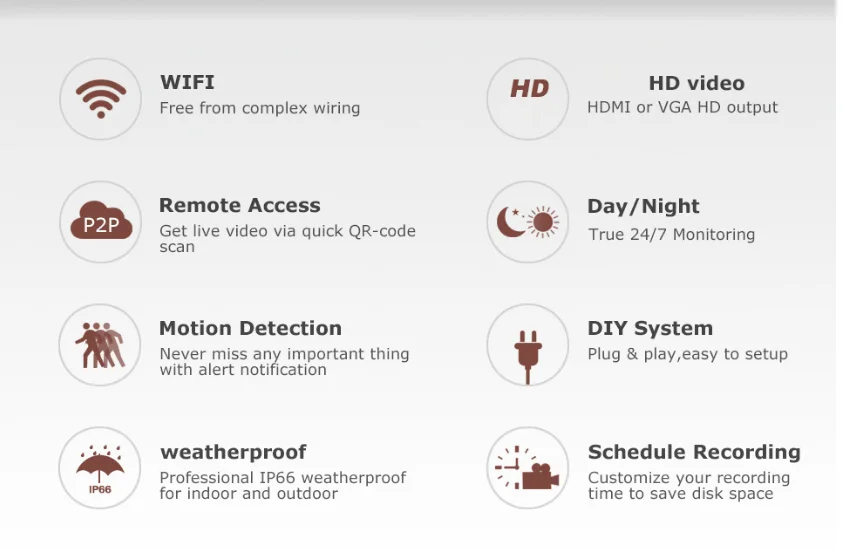 2MP Беспроводная CCTV Камера система Wi-Fi ip-камера безопасности Камера наборы 1080P Wi-Fi IP Камера системы видеонаблюдения NVT наборы с 10 дюймов монитор