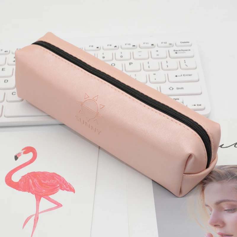 Чехол для карандашей школьные принадлежности Escolar Trousse Scolaire Stylo Kalemlik Kalem Kutusu Твердый Чехол-карандаш кожаный