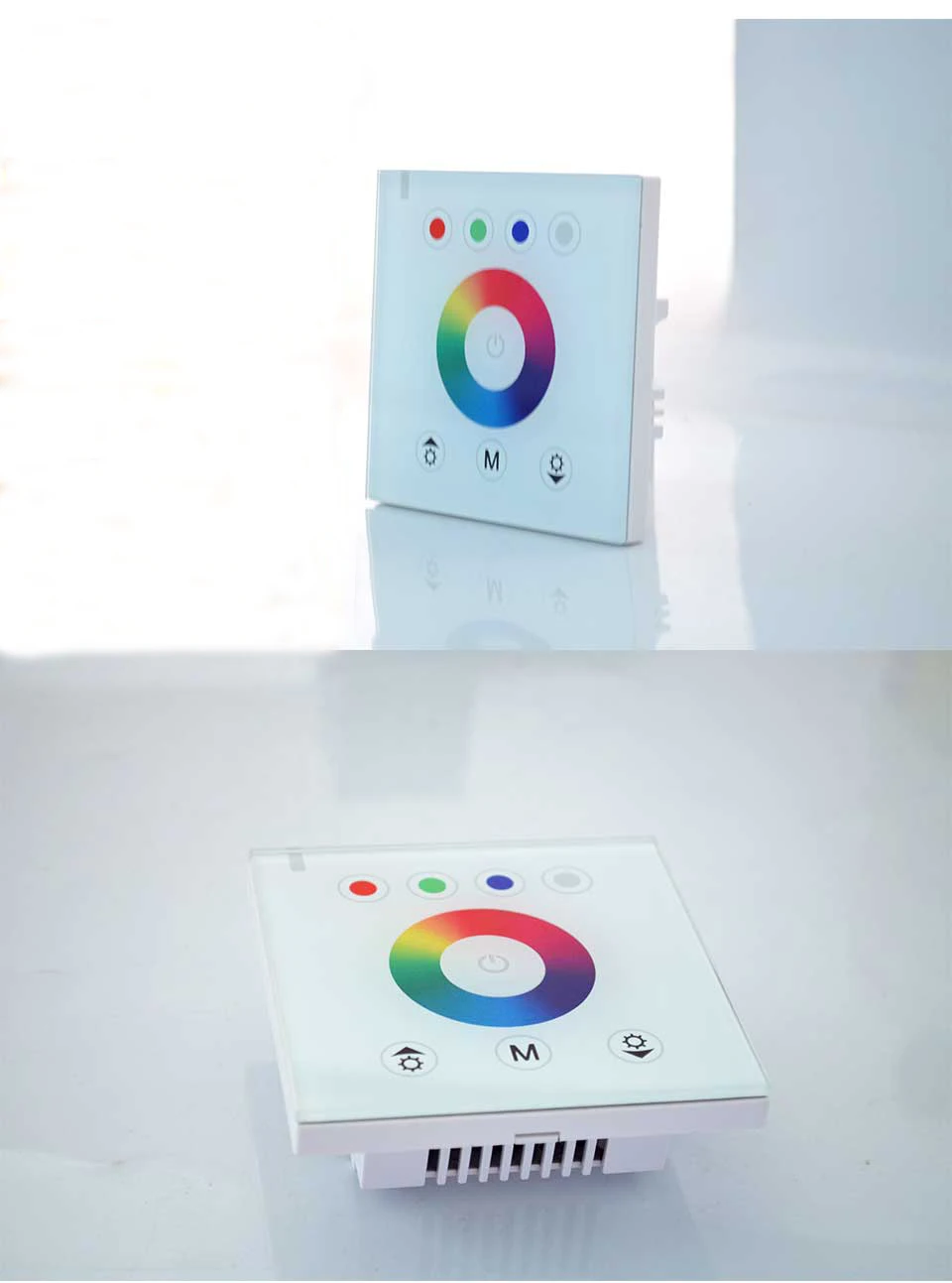 RGB светодиодный переключатель контроллер для светодиодный неон полосы света, 3CH для светодиодный полосы, DIY украшения дома освещения