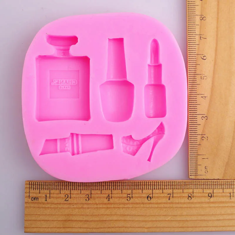 Hot Item Useful Silicone Makeup Lipstick Cake Decorating Mould Sugarcraft Chocolate Baking Mold | Дом и сад
