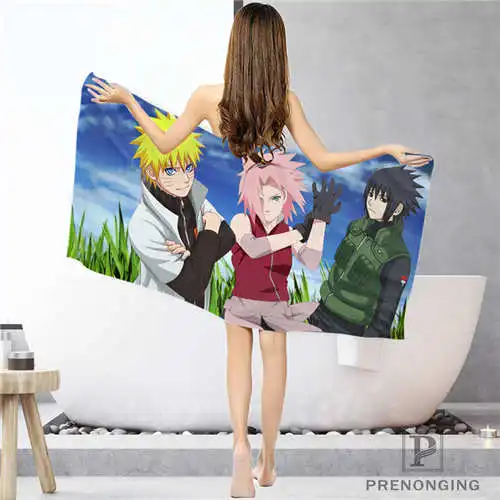 Face or Bath Towel На заказ family_naruto(1) тряпка для ванной комнаты полотенце s полотенце для лица/банное полотенце для душа s Размер 33x74 см/72x143 см#18-12-16-01-18 - Цвет: Face or Bath Towel