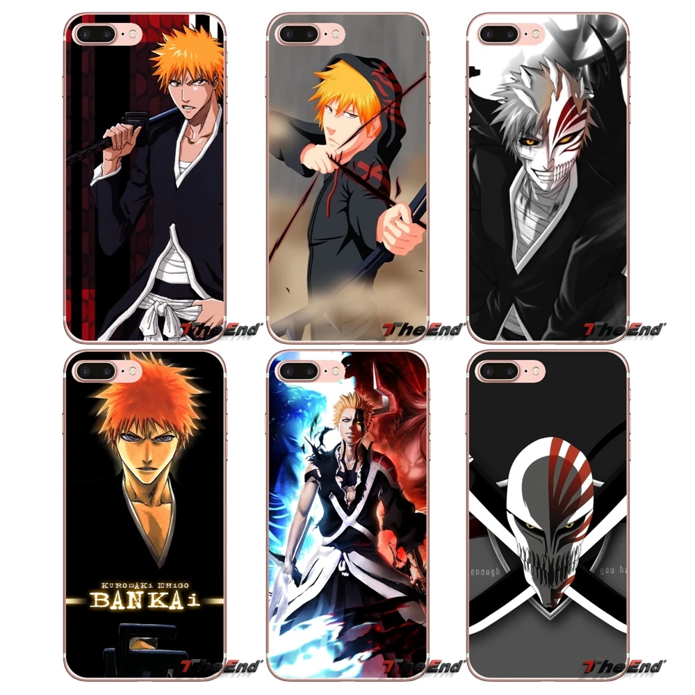 Аксессуары чехол для Huawei P Smart Y6 P8 P9 P10 Plus Nova P20 Lite Pro Mini 2017 SLA L02 L22 2i Bleach Kurosaki