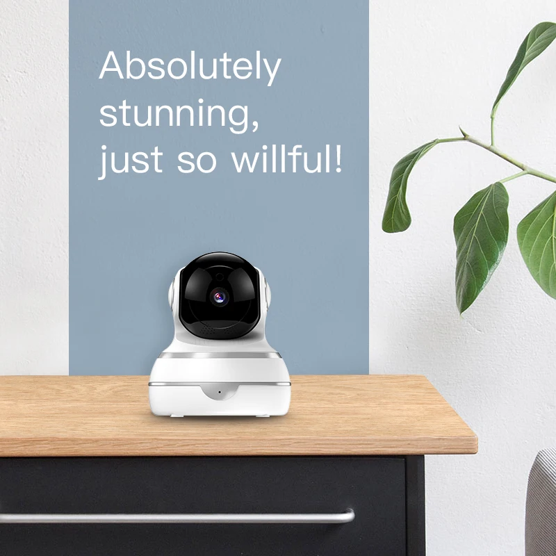 1080P Smart Movement Tracking IP Wifi Security Camera Work with Tuya | Безопасность и защита