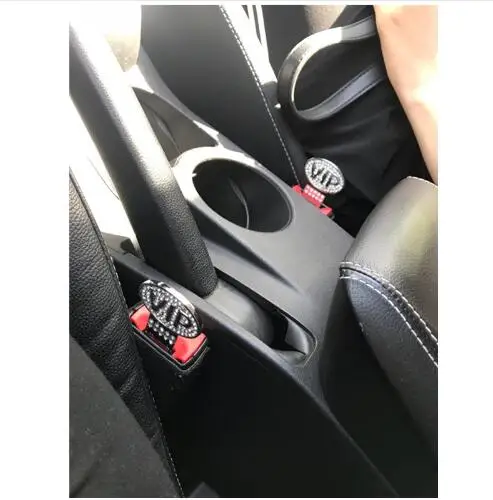 Сменный универсальный автомобильный ремень безопасности 2 шт. пряжки с зажимом