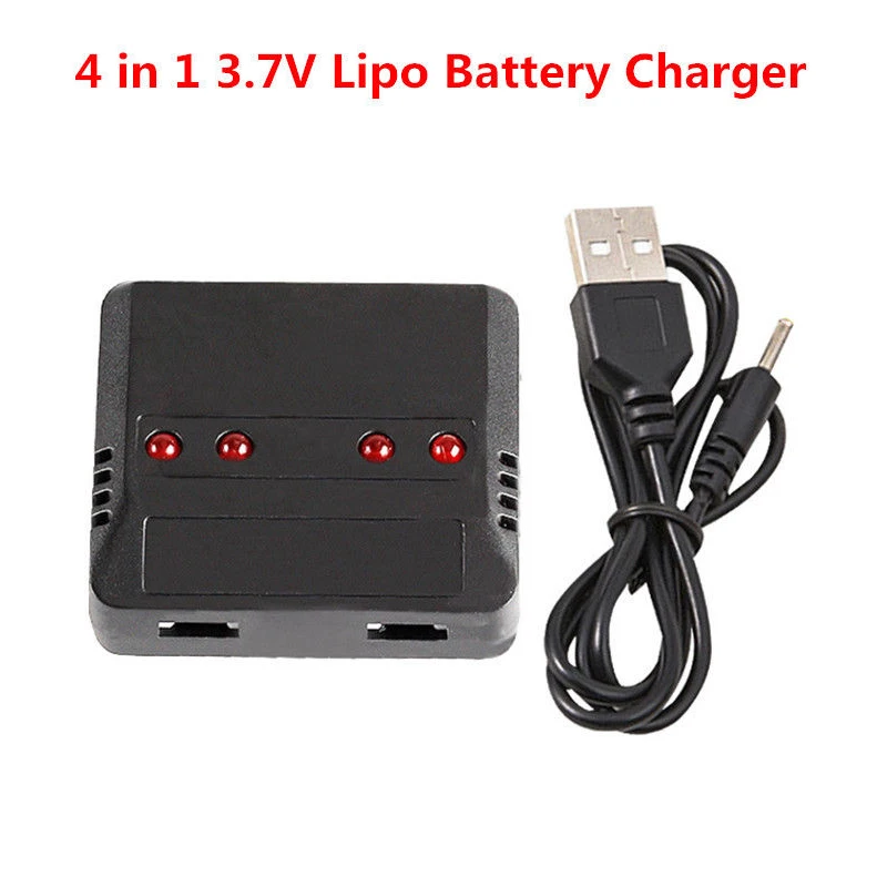 KY601S Дрон 3 7 V Lipo зарядное устройство 4 в 1 lipo Зарядка для концентратора RC игрушки
