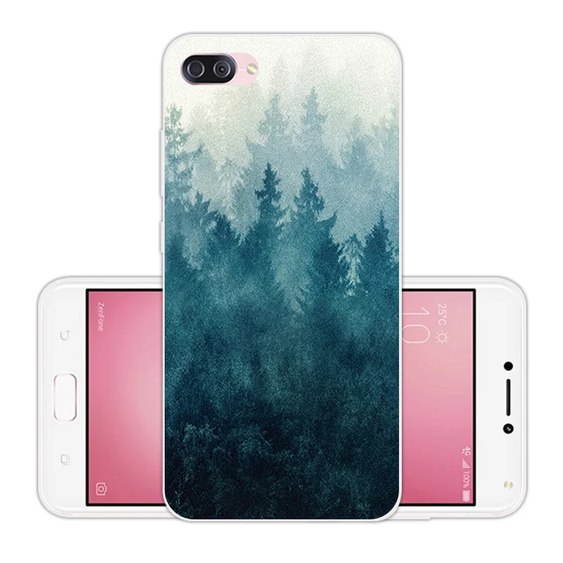 Case For Asus Zenfone 4 Max ZC520Kl Ultrathin TPU Colorful Back Cover Soft Silicone for 5.2 inch Funda |