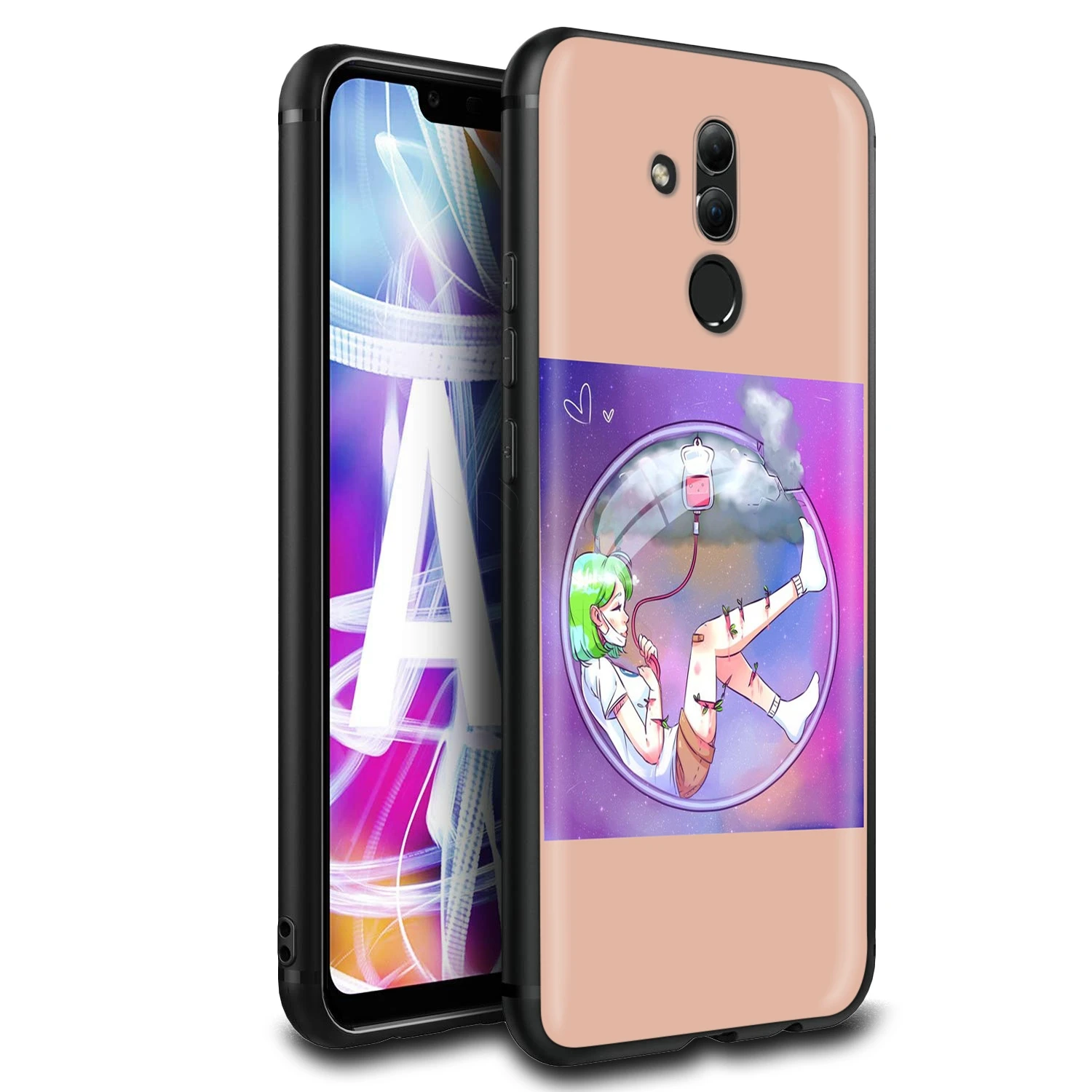 Аниме Чехол Lavaza Earth Chan для Huawei P30 P20 P10 P9 P8 Mate 20 10 Pro Lite P Smart 2017 | Мобильные телефоны и