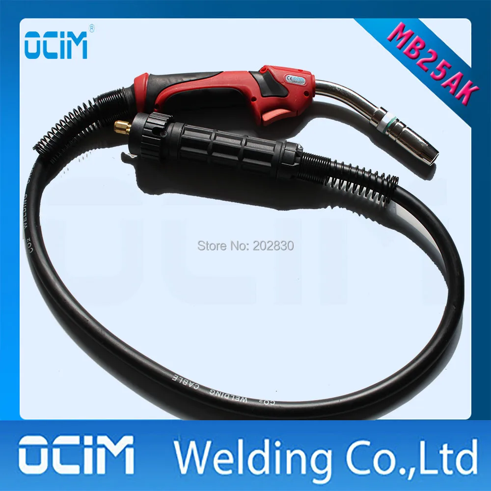 Сварочные горелки Mig 25AK 3m с красной ручкой|welding torch parts|torch applicationweld tool |