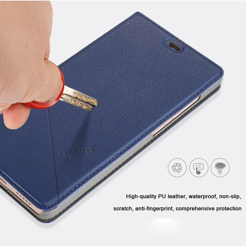 Для huawei Nova 2 S Чехол Nova2s Alivo кожаный книга Стиль флип чехол для полный защитная