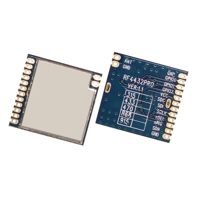 4 шт. RF4463PRO + антенна 433 МГц Si4463 100 мВт 20 дБм 1 5 км анти помеховой передатчик и