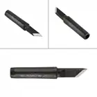 Наконечник паяльника 900M-T-SK, черный, бессвинцовый, прочный металлический наконечник паяльника для паяльной станции Hakko  936