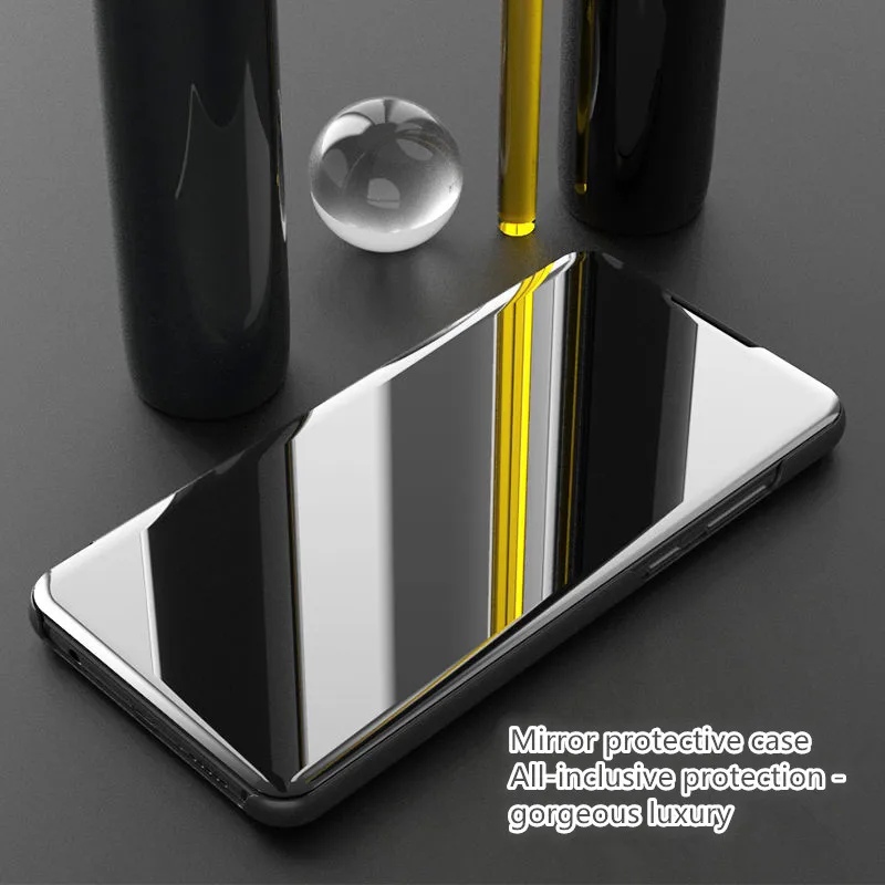 Mirror Flip Cases For Xiaomi Redmi Note 7 5 6A 6 Pro 4X Mi 8 9 A1 A2 Lite Pocophone F1 Fundas Cover on Case |