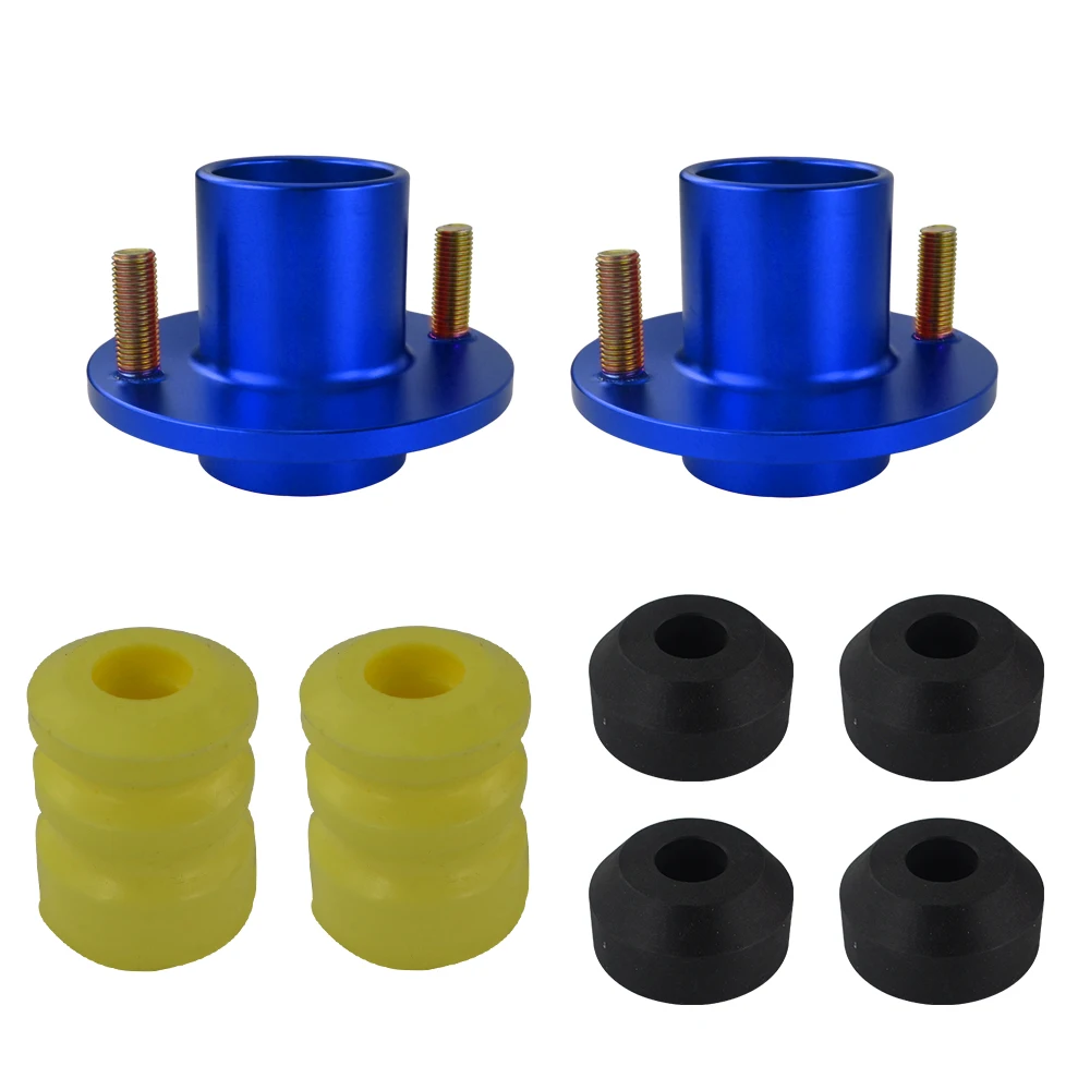 VR RACING-(2 шт./лот) SHOCK TOP HAT для 92-00 CIVIC DELSOL INTEGRA JDM COILOVER SHOCK TOP MOUNT HAT Стойка башня VR-STH81 - Цвет: Синий