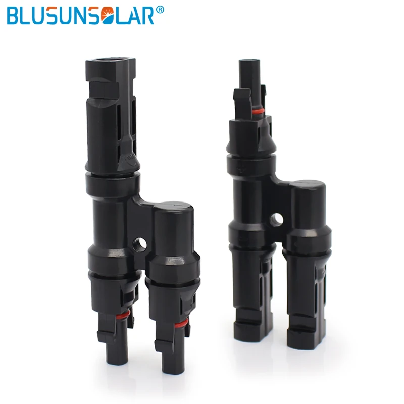 

Blusunsolar 50 Pairs Solar PV Solar 2 To 1 T Branch Connectors Solar Energy Adapter Solar Panel Solar T Branch For Solar System