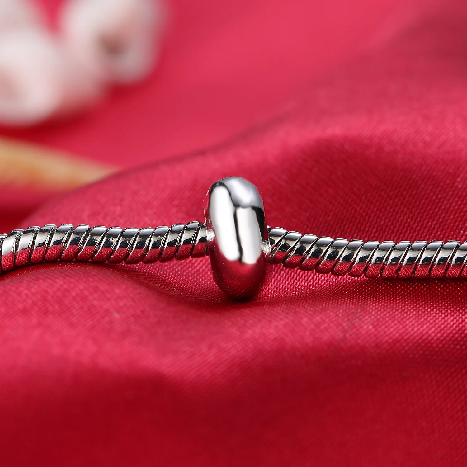 Новый оригинальный сплав бисера Простой Круглый Круг разделитель Шарм подходит