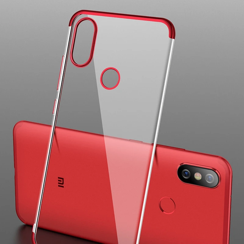 Цвет Edge чехол для Xiaomi Redmi Note 5 6a Pro Plus mi A2 8 Чехлы покрытие прозрачный мягкий 4x Note4