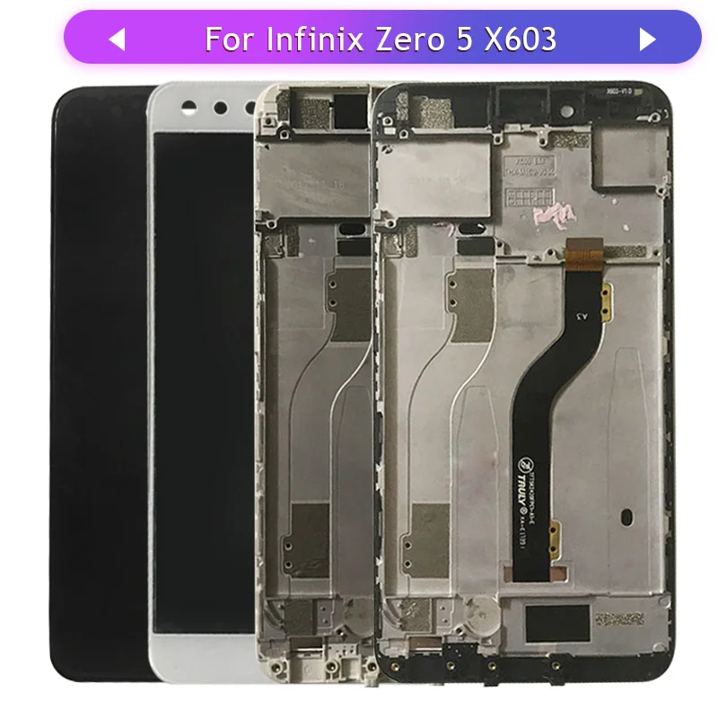 Для Infinix Zero5 X603 сенсорный экран ЖК дисплей в сборе стеклянная панель сенсор