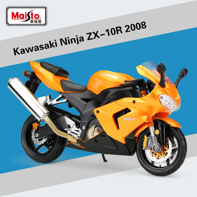 

Maisto 1:12 Kawasaki Ninja ZX-10R 2010 Diecast Metal Model Sport Race Motorcycle Model Motorbike Collectibles