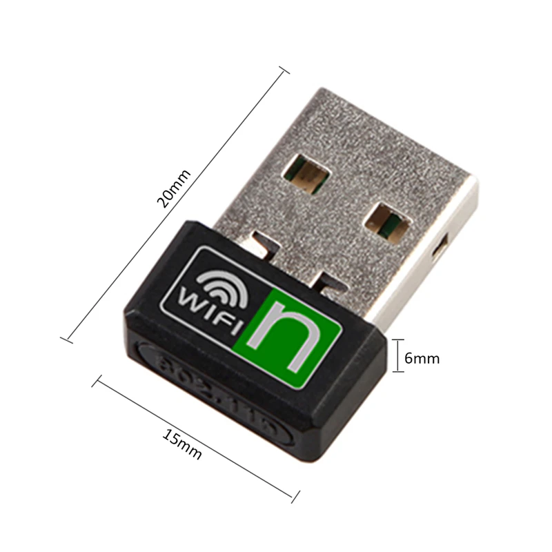 Мини нано USB Wifi адаптер 150 Мбит/с Wi-Fi ключ ПК USB2.0 приемник беспроводная сетевая карта 802.11b/n/g высокоскоростной Lan Ethernet