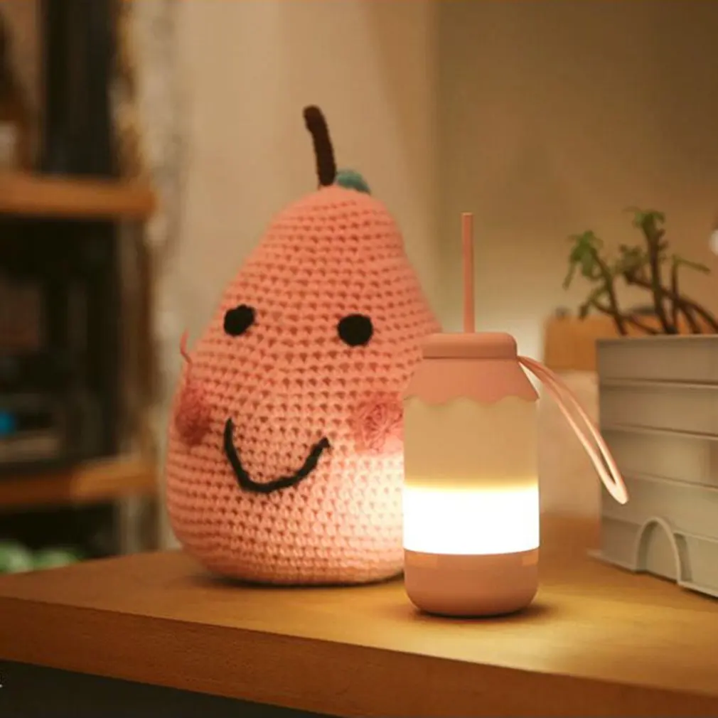 Творческий Телескопический Dimmable ночник зарядка через Usb ребенка кормление