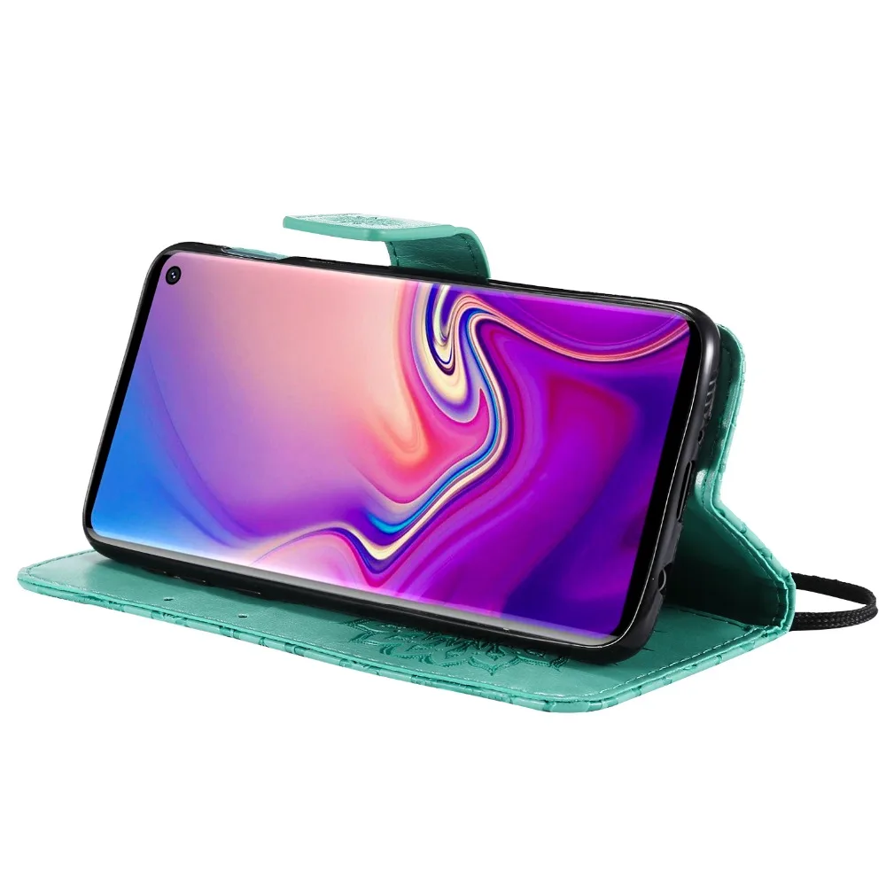 S10 S8 S9 S6 S7 край S3 S4 S5 из искусственной кожи чехол-портмоне для samsung Galaxy J4 J6 A6 A7 A8 A9 J1 J3 J5 J7 A5 A3 флип-чехол