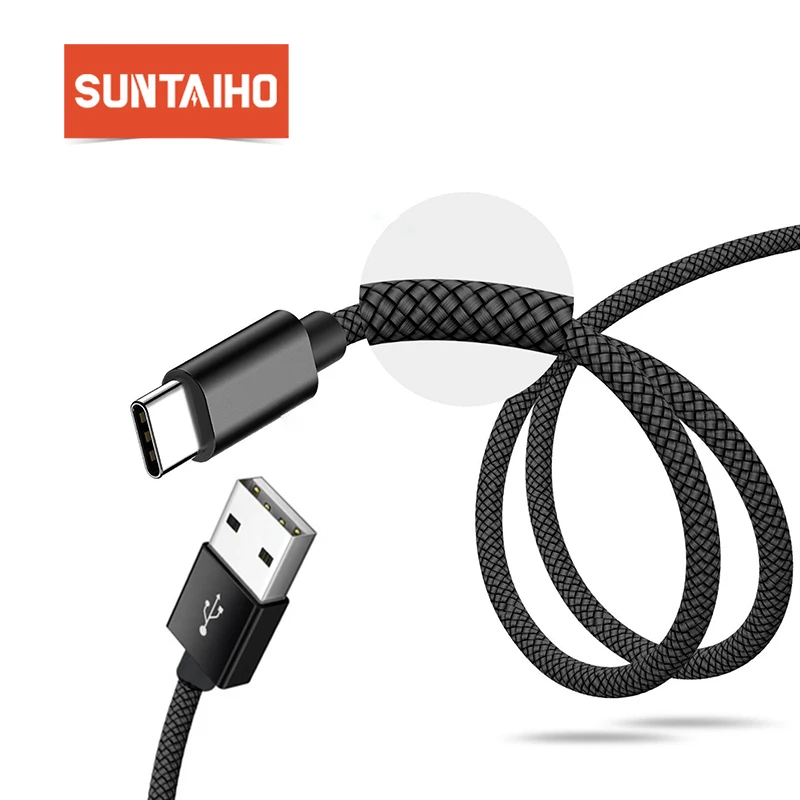[Купить 1 получить 1]* Suntaiho usb type-C кабель для xiaomi redmi note 7 для samsung S9 S8 Plus USB-C 3,1 Быстрая зарядка USB Кабель зарядного устройства