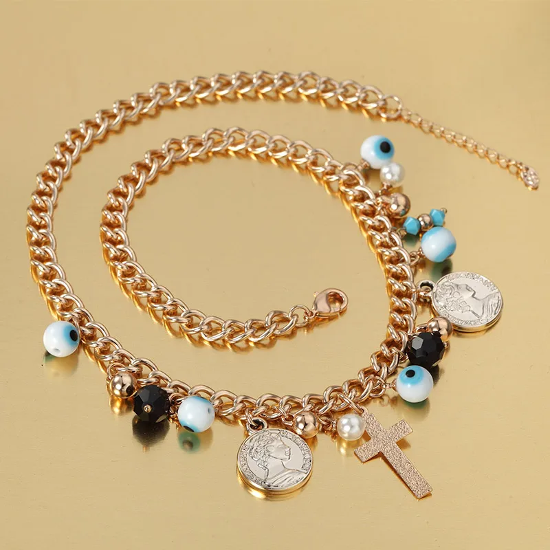 Neoglory ювелирное изделие кристалл имитация жемчуга цепочка для глаз ожерелья