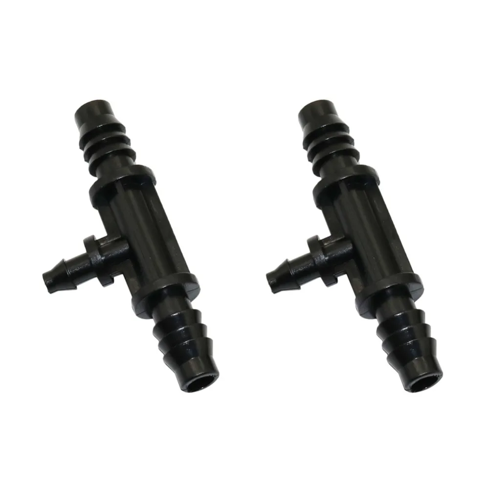 8mm to 4mm Hose Tee connector Garden hose quick connector Drip Irrigation Water 3-way hose splitters 10 Pcs