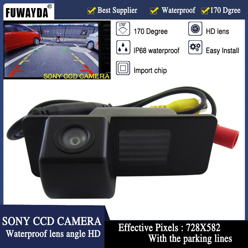 Камера заднего вида FUWAYDA HD CCD для Chevrolet Aveo Trailblazer Opel Mokka Cadillas SRX CTS|car rear view reverse|car reverse