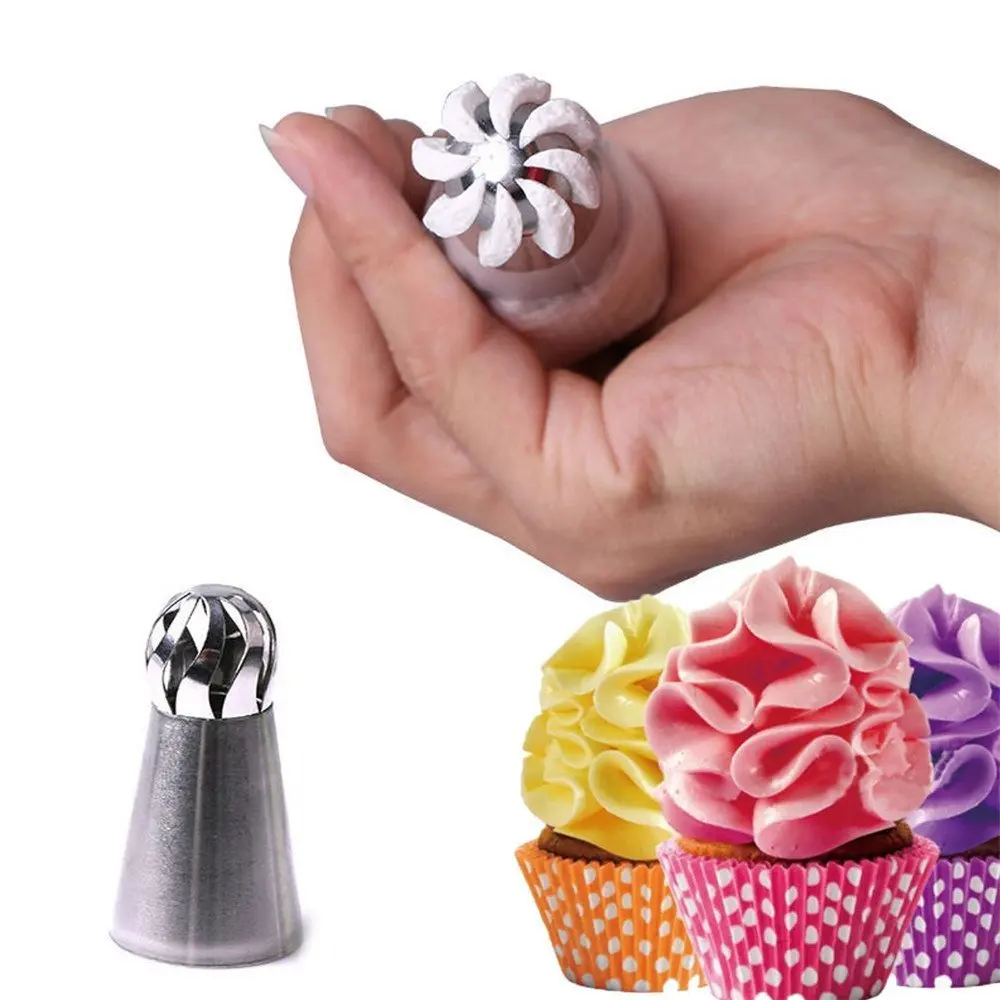 3 шт. насадки для украшения торта в форме шара|kitchen baking tools|kitchen bakingtips cupcakes |
