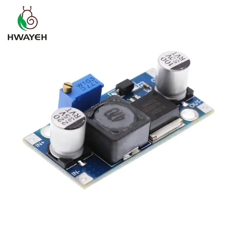 XL6009 DC-DC Booster module Power supply output is adjustable Super LM2577 step-up | Электронные компоненты и