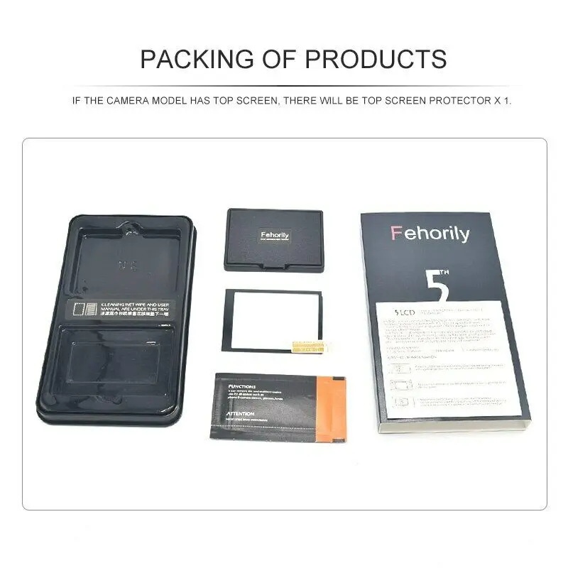 

Fehorily Gen 5TH Glass Protector and Sunshade Hood For RX1 RX10 RX100
