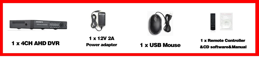 Камера видеонаблюдения AHD DVR 4 канала 1080P 5 МП NVR Onvif P2P|work|work workwork security |