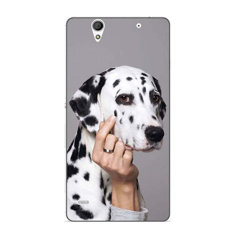 Мягкий чехол из ТПУ для Sony Xperia C4 E5333 E5303 E5306 силиконовая задняя крышка телефона sony