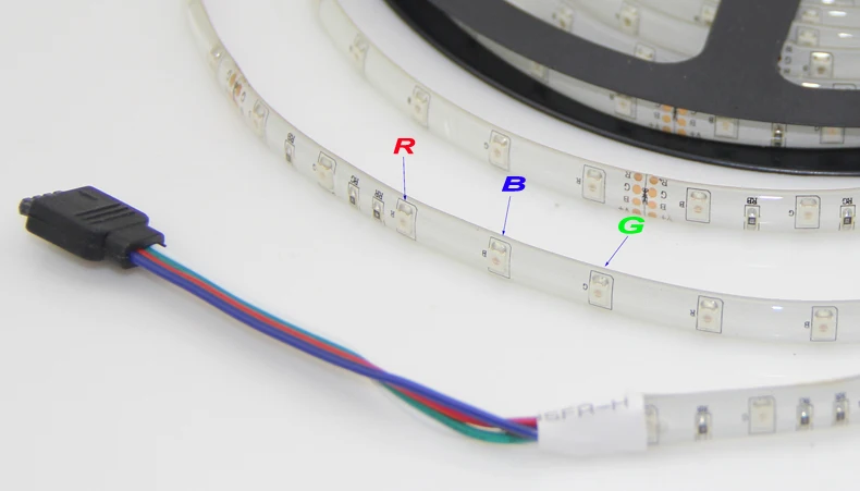 

5M 300Leds 3528 SMD waterproof RGB Led Strip Light 3528SMD DC12V 60Leds/M Fiexble Light Led Ribbon Tape Home Decoration Lamp