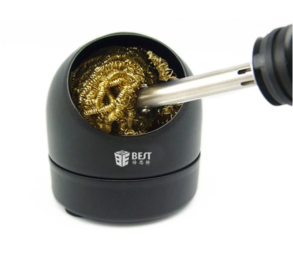 Инструмент для чистки наконечников паяльника с проводом губкой инструменты