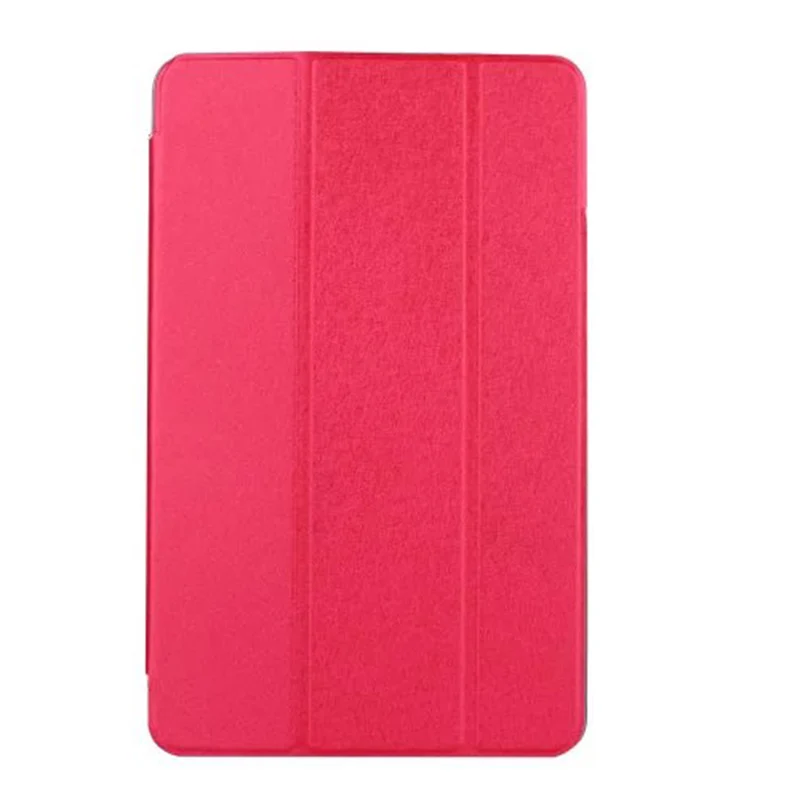 Прозрачный трехслойный чехол для samsung Galaxy Tab A A6 10,1 T580 T585 T580N SM-T580, чехол, чехол для планшета, кожаный чехол - Цвет: Red