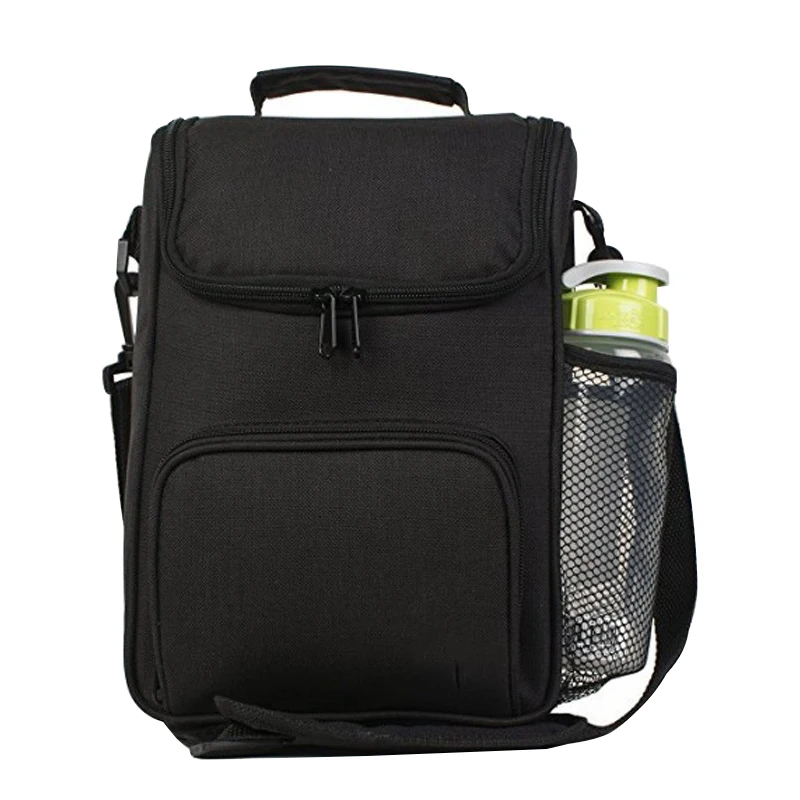 Большая вместительная сумка для ланча женщин и мужчин термоизолированная