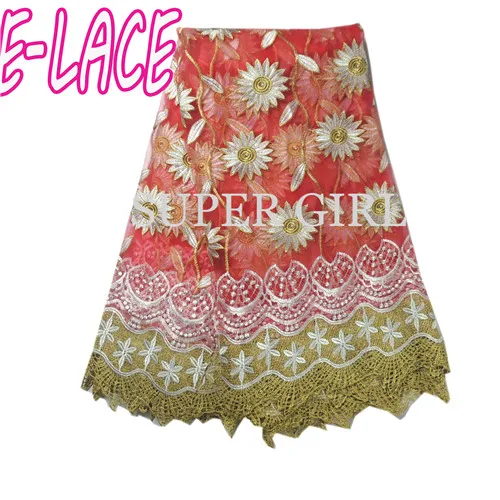 Африканский гипюр кружевной ткани высокого качества африканский шнур цвет