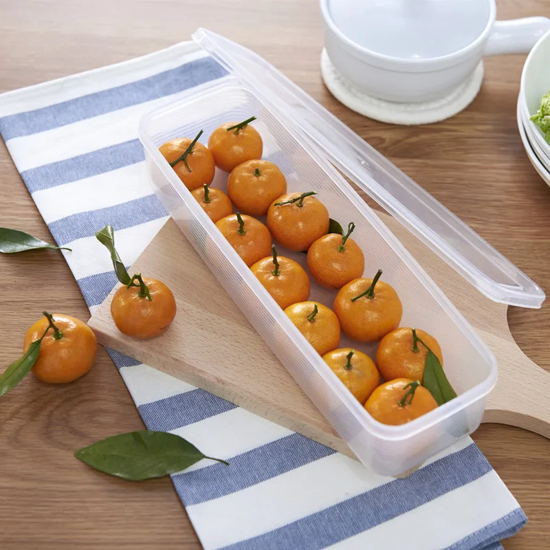 Пластик прозрачная коробка для хранения мульти Функция дома Кухня холодильник