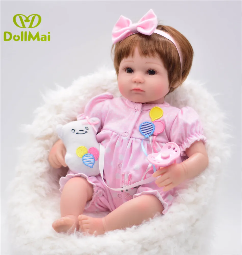 Новинка 40 см силиконовая кукла Reborn Super Baby реалистичная для новорожденных детские