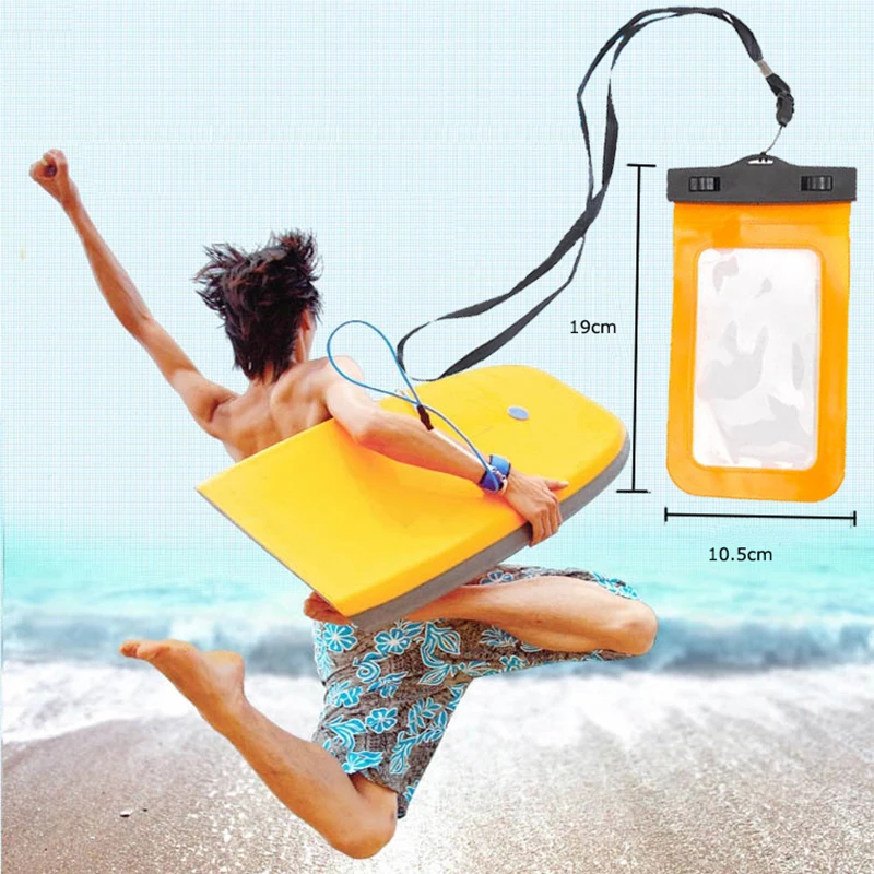 Водонепроницаемая подводная сумка сухая чехол для iPhone сотовый телефон сенсорный