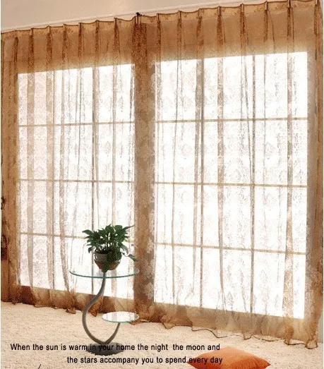 NAPEARL современная мода качество Флокирование окна скрининг отвесный тюль занавес