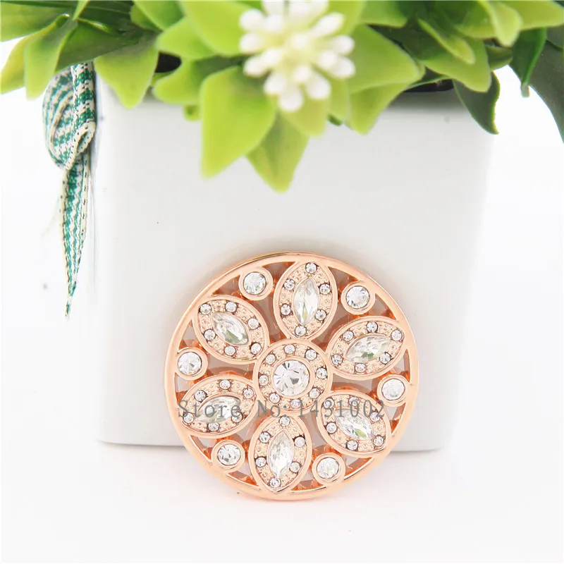 Винни дизайн ювелирных изделий 33 мм Искрящийся кристалл цветок фотоэлемент моя