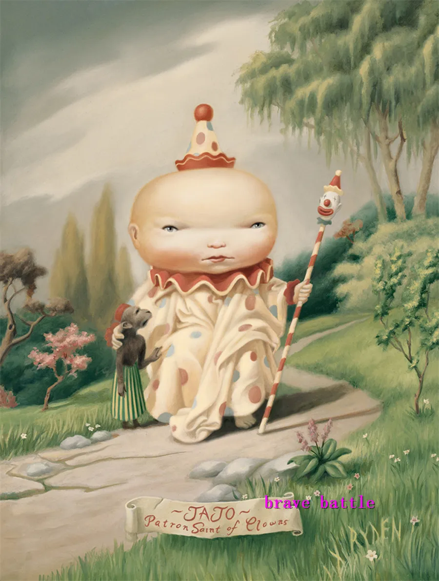 Mark Ryden детский необычный холст для живописи Тёмный мир гостиная спальня домашний