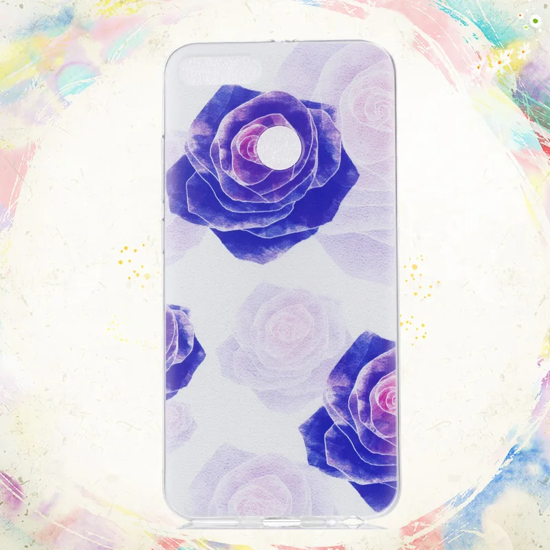 Силиконовый чехол Xiaomi mi A1 случаях Силиконовая задняя печатных для телефона a1 Fundas