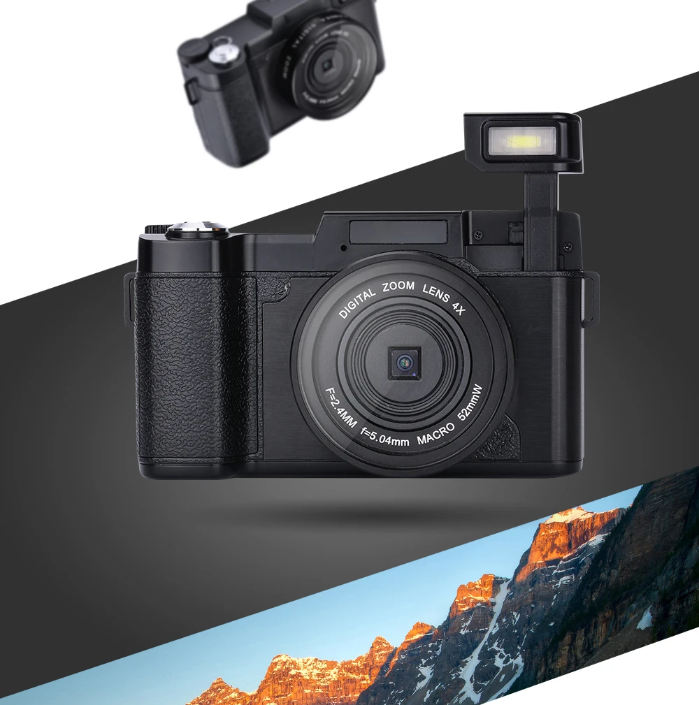 2017 Super 24Mp Max 8MP CMOS датчик 3 дюймовый экран компактная цифровая камера