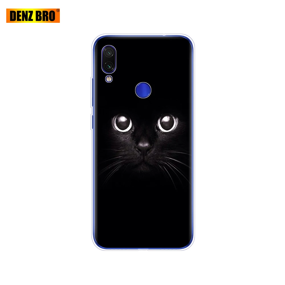61876 Для Xiaomi Redmi Note 7 силиконовый мягкий ТПУ с рисунком для Xiaomi Redmi NOTE 7 PRO Чехол 6,3 дюймов Funda Coque Redmi Note7 чехол бампер - Цвет: 61876