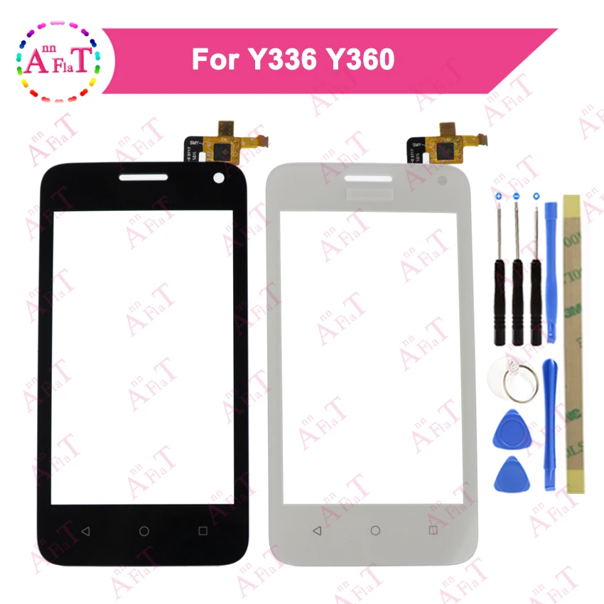 Внешнее стекло для Huawei Ascend Y3 Y336 Y360 сенсорный экран дигитайзер панель сенсорная
